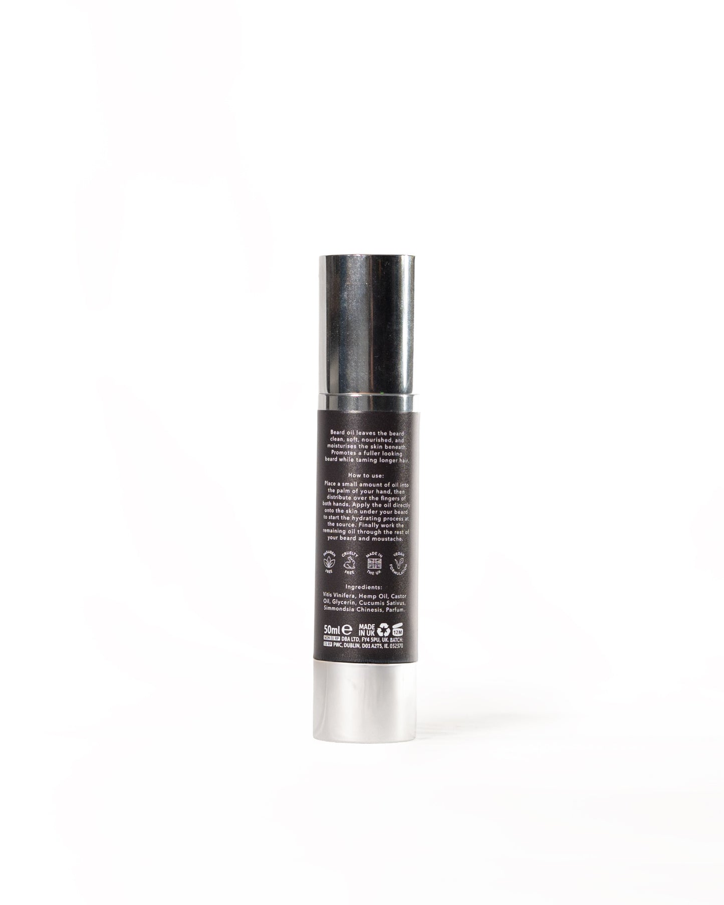 Beard Oil conditioning and softening beard care by ROOTS London