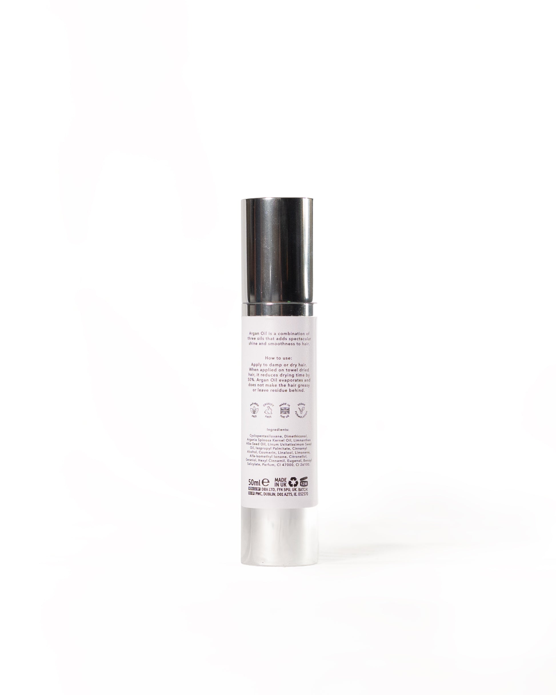 Argan Oil smoothing and conditioning hair oil by ROOTS London