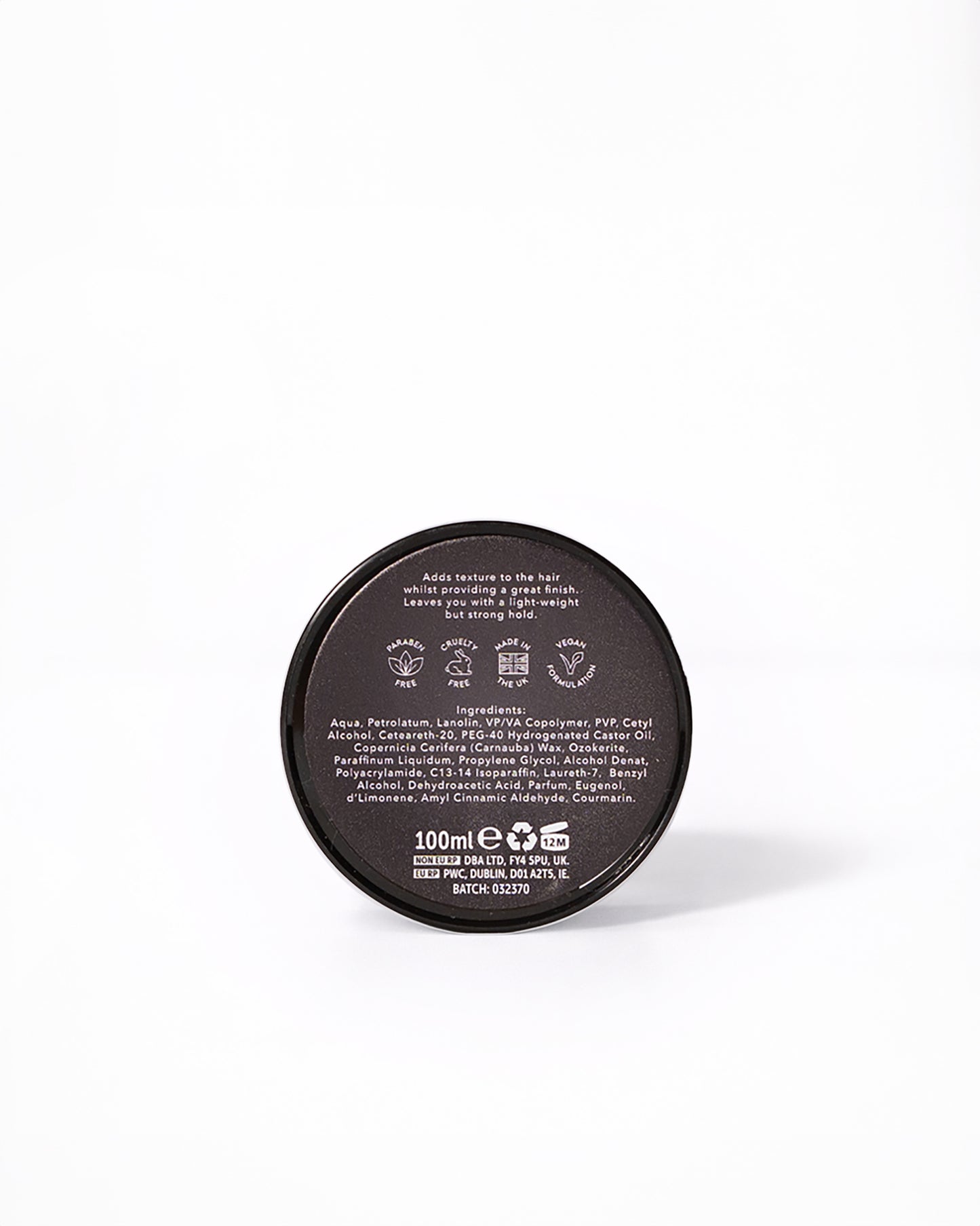 Matte Paste professional control without shine by ROOTS London 