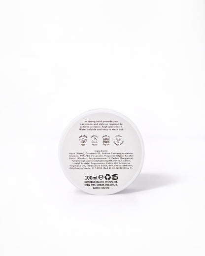 Pomade structured hold and classic definition by ROOTS London