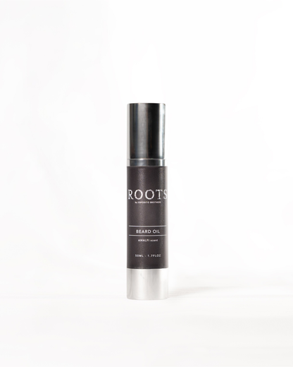 Beard Oil grooming treatment by ROOTS London nourishing formula