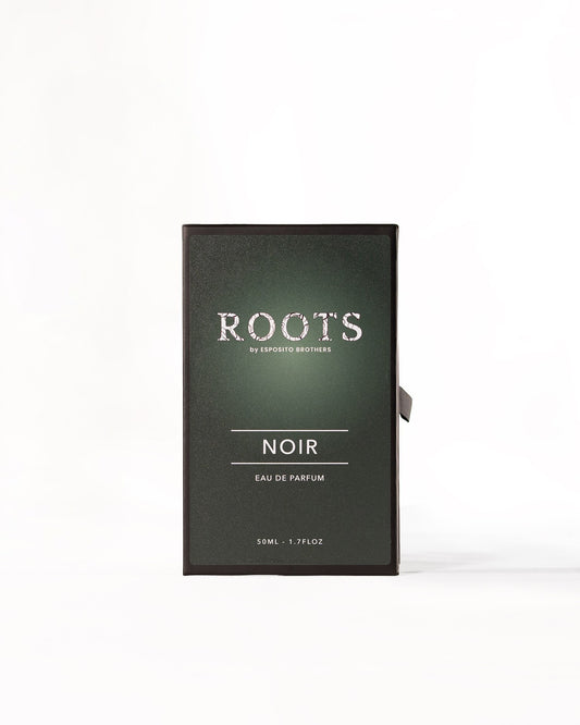 Noir Eau de Parfum 50ml by ROOTS London woody dark fragrance