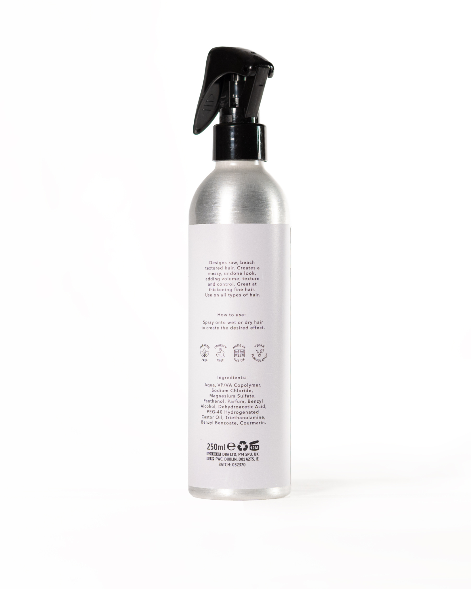 Sea Salt Spray natural movement and light hold by ROOTS London